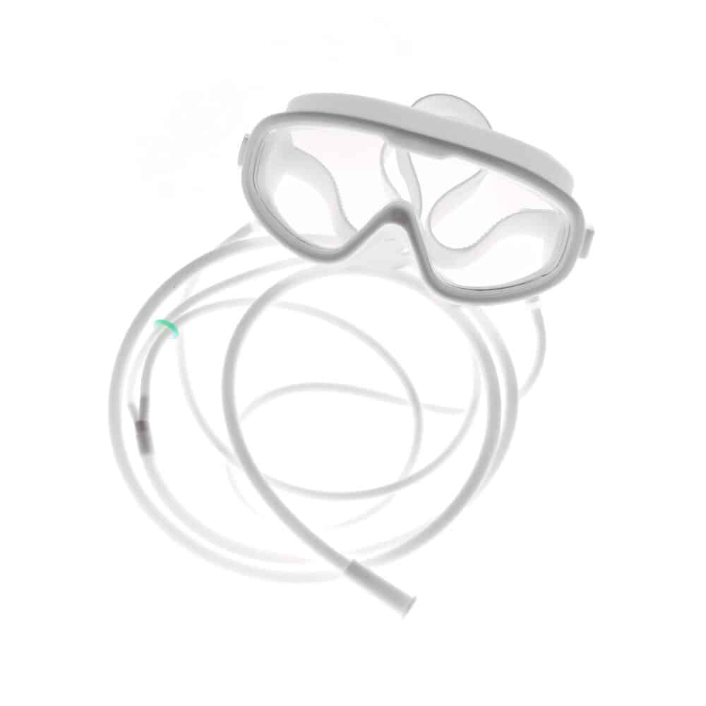 Hydrogen brille med earplugs